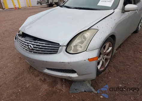 2006 Infiniti G35 z USA, uszkodzony, nr VIN JNKCV54E36M704775